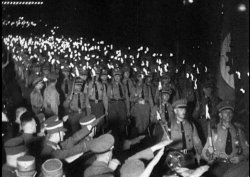Nazi torches Meme Template