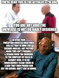 Star Trek Creationist Meme Template