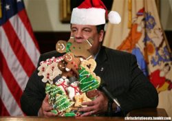 chris christie christmas Meme Template