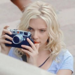 Scarlett Johansson camera Meme Template