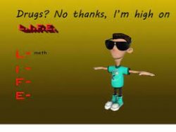 Drugs? No thanks Meme Template