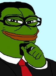 Scholar Pepe Meme Template