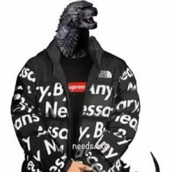Dripzilla Meme Template