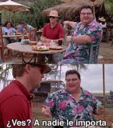a nadie le importa Meme Template