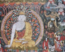 Buddha and the Demons Meme Template