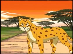 Sonic X Cheetah Meme Template