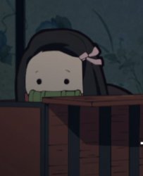 Happy Nezuko Meme Template