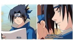 sasuke after reading test paper Meme Template