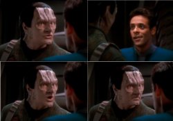 Garak Bashir Discussion Meme Template