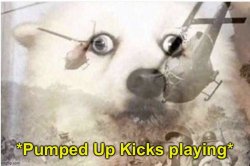Pumped Up Kicks flashback Meme Template