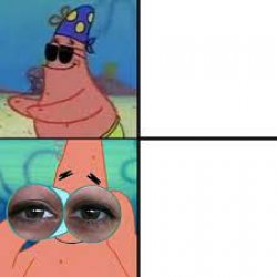 Patrick Blind vs Binoculars Meme Template