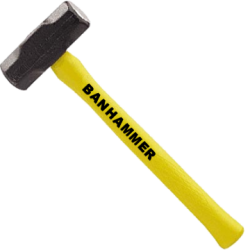 The Ban Hammer Meme Template