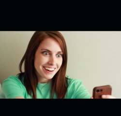 Overly attached girlfriend Meme Template