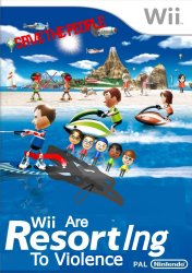 Wii are Resorting To Violence 2 Meme Template