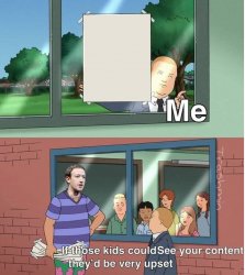 If those kids could read Meme Template