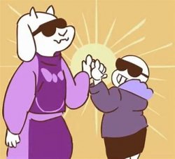 Cool Toriel Meme Template