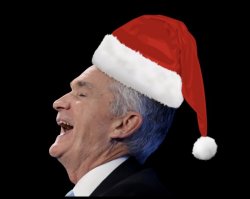 Jerome Powell Christmas Meme Template