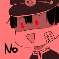 Hanako kun NO Meme Template