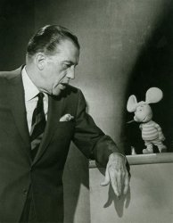 Ed Sullivan and Topo Gigio Meme Template