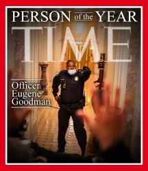 Officer Eugene Goodman Person of the year 2021 Meme Template