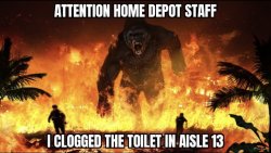 attention home depot Meme Template