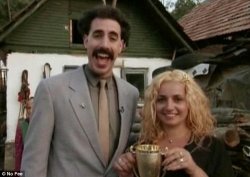 Borat & Sister Meme Template