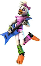 Glamrock chica Meme Template