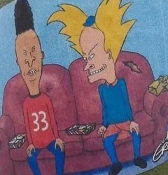 Bevis & Butthead Meme Template