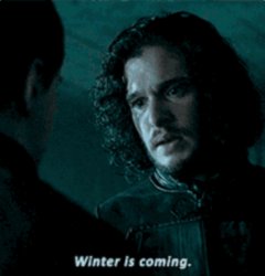 John Snow winter is coming Meme Template
