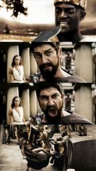This is Sparta (Full) Meme Template