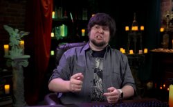 JonTron pressing button Meme Template