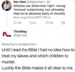 Biblical morality Meme Template