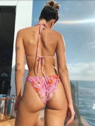 Dua Lipa bikini Meme Template