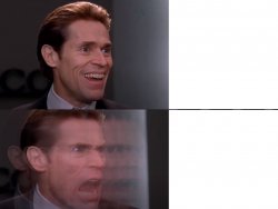 Willem Dafoe Meme Template