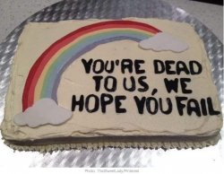 You're dead to us cake Meme Template