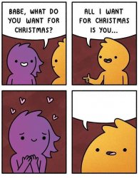 WHAT DO U WANT FOR XMAS, 4 PANEL Meme Template