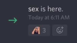 sex is here Meme Template