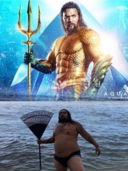 Aquaman Social Media Reality Meme Template