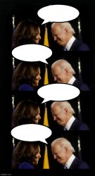 biden harris chat 4 panel Meme Template