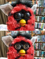 Furby Meme Template