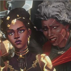 Mother and Daughter Arcane Meme Template