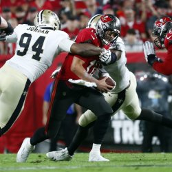 TB saints sack Meme Template