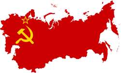 Soviet Union flag Map Meme Template