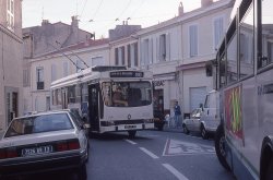 Two old buses in Marseille Meme Template