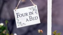 Four in a bed Meme Template