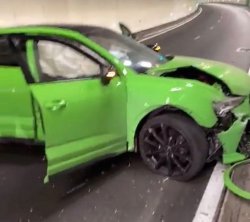 Audi RSQ3 damaged Meme Template