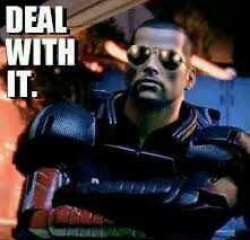Mass Effect Deal with It Meme Template