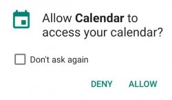 Allow Calendar Meme Template