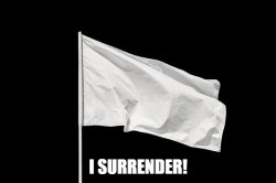 I surrender Meme Template
