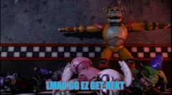 Fnaf sb Freddy lmao ez gg get rekt Meme Template